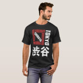 Shibuya Tokyo Japan Souvenir japanisches Kanji Shi T-Shirt (Vorne ganz)