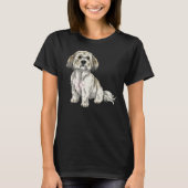 Shichon Zuchon Bichon Frise Shih Tzu Cross T-Shirt (Vorderseite)