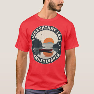 Shickshinny Lake Pennsylvania Sonnenuntergang T-Shirt