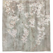 Shidare Sakura Duschvorhang (Vorderseite)
