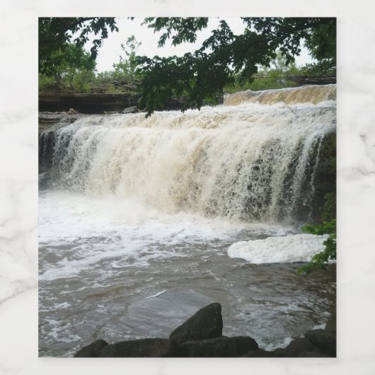 Shidler Falls Weinetikett (Einzelnes Label)