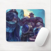 Shield Bearer Gaming Mousepad | Kriegermotiv (Mit Mouse)