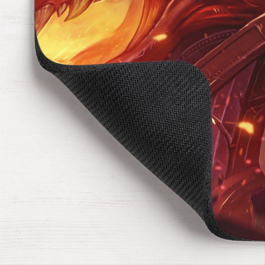 Shield Bearer Gaming Mousepad | Kriegermotiv (Ecke)