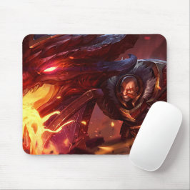 Shield Bearer Gaming Mousepad | Kriegermotiv
