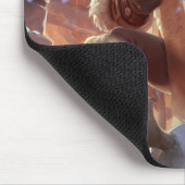 Shield Bearer Gaming Mousepad | Kriegermotiv (Ecke)