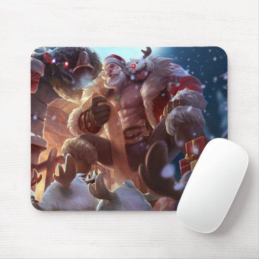 Shield Bearer Gaming Mousepad | Kriegermotiv (Mit Mouse)