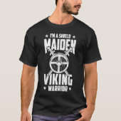Shield Maidens Viking Warrior Lagertha's Shield m T-Shirt (Vorderseite)