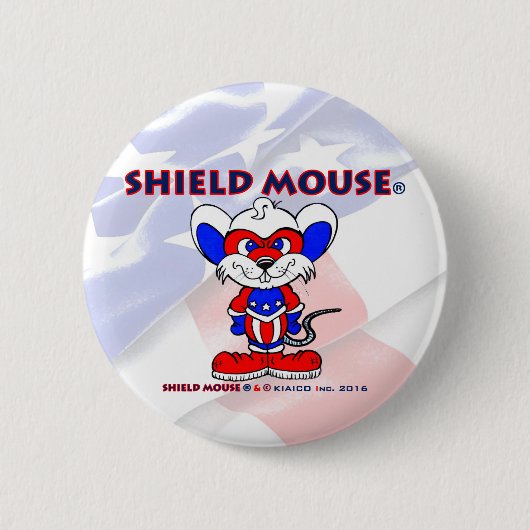 SHIELD MOUSE Classic U.S.A. Button 2016 (Vorderseite)