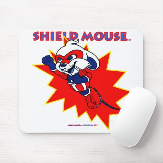 SHIELD MUSE "ZEIGT AUS!"Mousepad Mousepad (Mit Mouse)