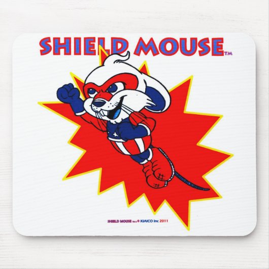 SHIELD MUSE "ZEIGT AUS!"Mousepad Mousepad (Vorne)