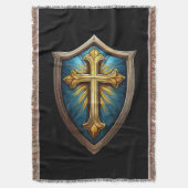 Shield of Faith Christian Believer Decke (Vorderseite Vertikal)