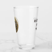 Shield | VORBEHALTEN | Personalisiert 16oz Libbey  Glas (Links)