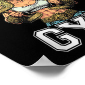 Shieldmaidens Gym Fa's Gym - Norse Goddess Workout Poster (Ecke)