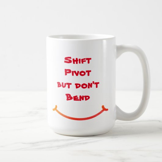 Shift Pivot, aber keine Kaffee-Tasse Kaffeetasse (Rechts)