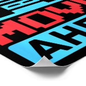 Shift To Move Ahead Funny Gaming Quotes Gift For G Poster (Ecke)