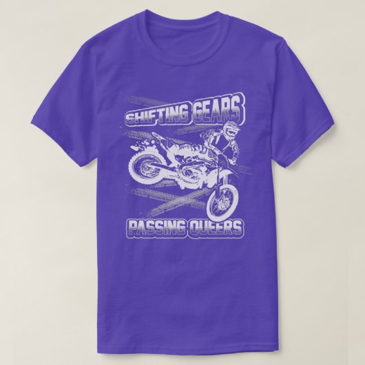 Shifting gears Passing queers  T-Shirt (Design vorne)