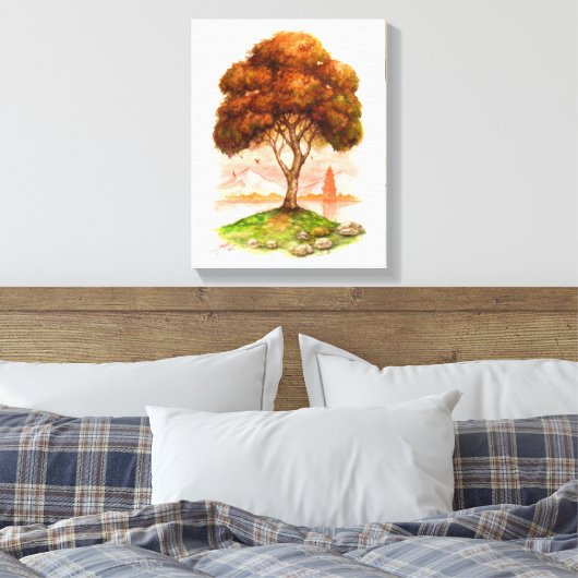 Shifting Seasons Leinwanddruck (Insitu (Schlafzimmer))