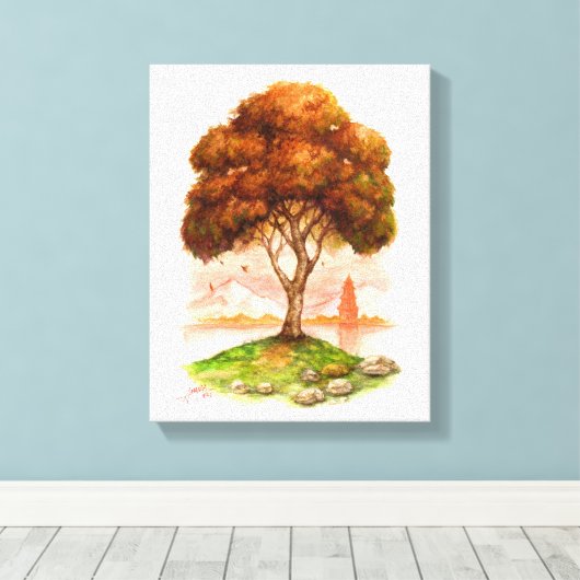 Shifting Seasons Leinwanddruck (Insitu (Holzboden))