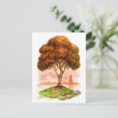 Shifting Seasons Postkarte (Stehend Vorderseite)