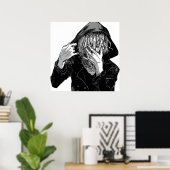 Shigaraki-Pose Poster (Heimbüro)