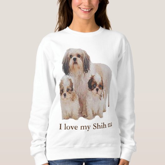 Shih-tsu Sweatshirt (Vorderseite)