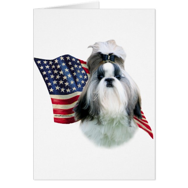 Shih Tzu 2 Flag (Vorne)
