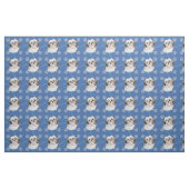 Shih Tzu 4 Stoff (Fat Quarter (45,7 x 55,9 cm))