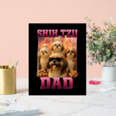Shih Tzu Acrylschild (Hochzeit)