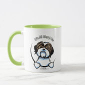 Shih Tzu alles über mich Tasse (Links)