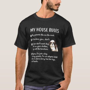 Shih Tzu Apparel My House regt Shih Tzu Dog an T-Shirt
