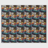 Shih Tzu auf einem Paddel: Ein Landschaftliches Ab Geschenkpapier (Flach)