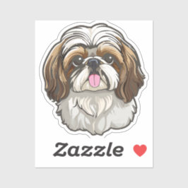 Shih Tzu Aufkleber