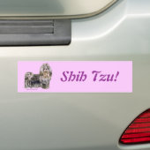 Shih Tzu Autoaufkleber (Auf Auto)