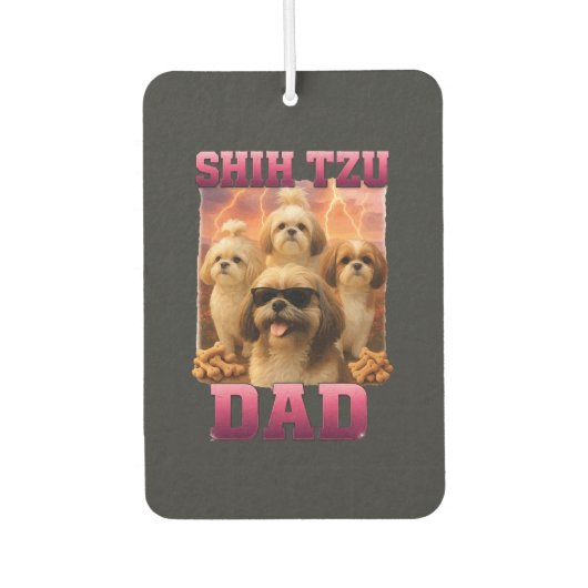 Shih Tzu Autolufterfrischer (Vorderseite)