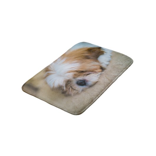 Shih Tzu Badematte (Schrägansicht)