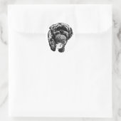  Shih Tzu Ball Time | Minimalist Dog Sticker (Tasche)