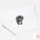 Shih Tzu Ball Time | Minimalist Dog Sticker (Umschlag)