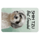 Shih Tzu Best Grandad Magnet (Horizontal)