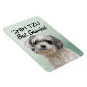 Shih Tzu Best Grandad Magnet (Rechte Seite)