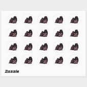 Shih Tzu BESTE FREUNDIN Sticker (Blatt)