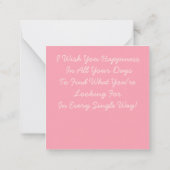 Shih Tzu Birthday Mitteilungskarte (Rückseite)