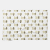 Shih Tzu (Blonde Tan Golden) Geschirrtuch (Horizontal)