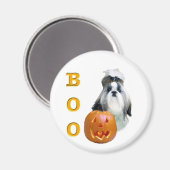 Shih Tzu Boo Magnet (Vorderseite/Rückseite)