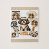 Shih Tzu Boutique-Kollektionspuzzle  Puzzle (Vertikal)