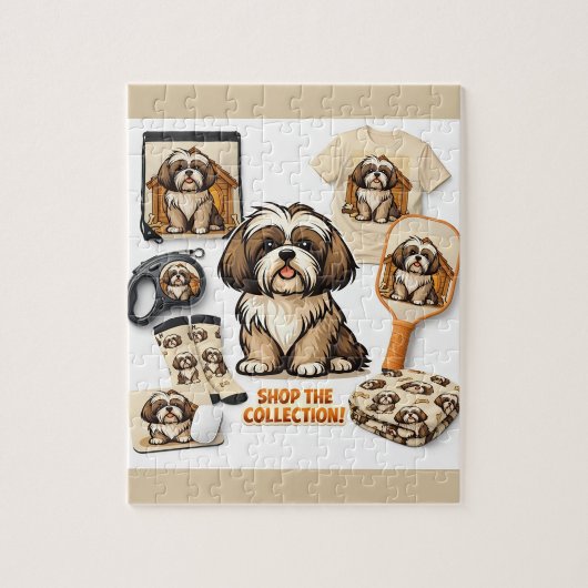 Shih Tzu Boutique-Kollektionspuzzle  Puzzle