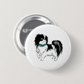 Shih Tzu Button (Vorne & Hinten)
