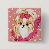 SHIH TZU BUTTON (Vorderseite)