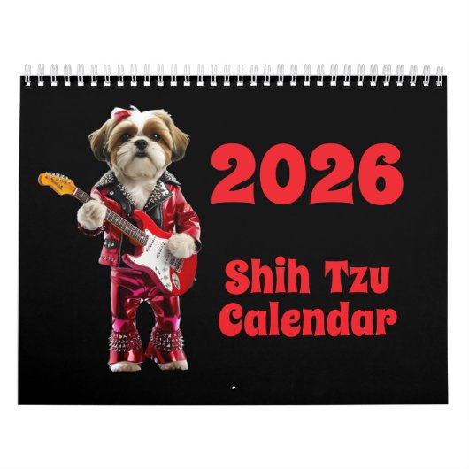 Shih Tzu Calendar Kalender (Titelbild)