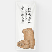 Shih tzu-Cartoon-Illustration Banner (Vertikal)