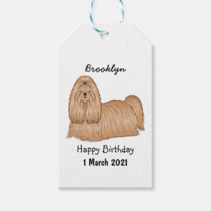 Shih tzu-Cartoon-Illustration Geschenkanhänger